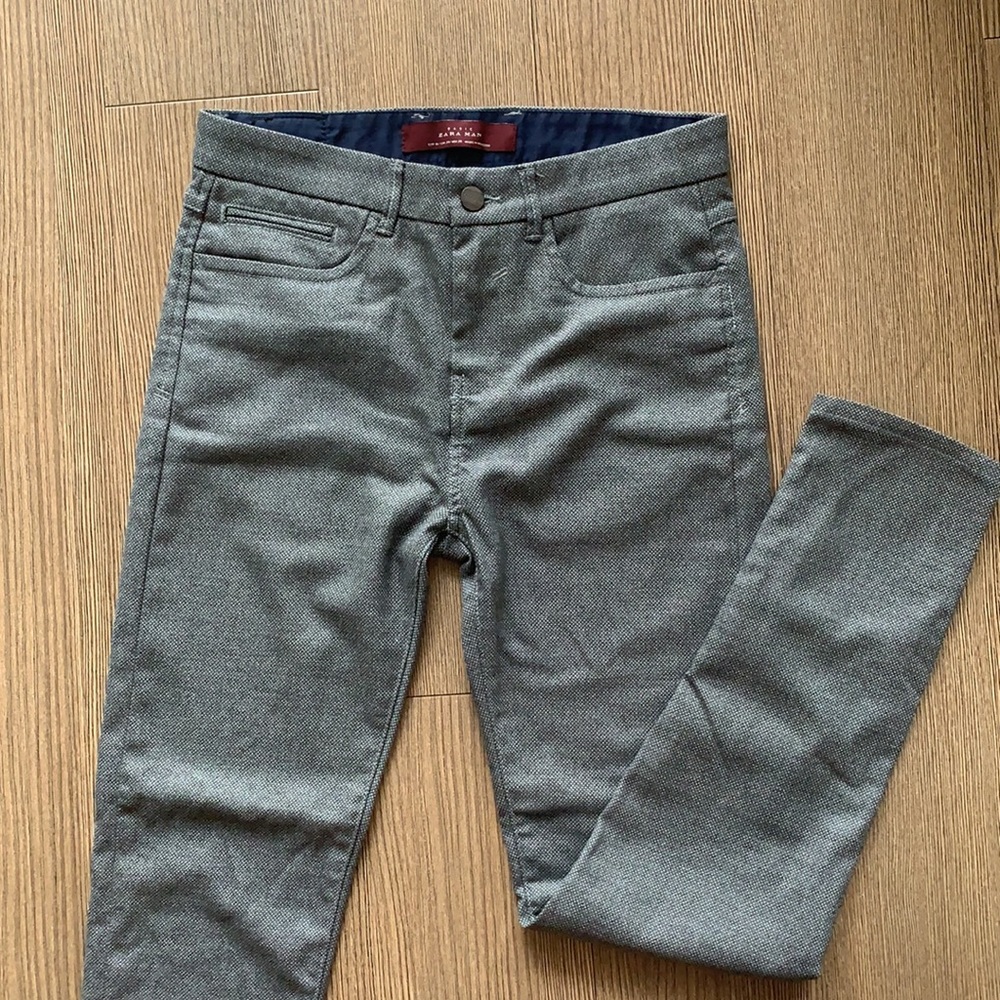 Zara Gray Business Casual Pants